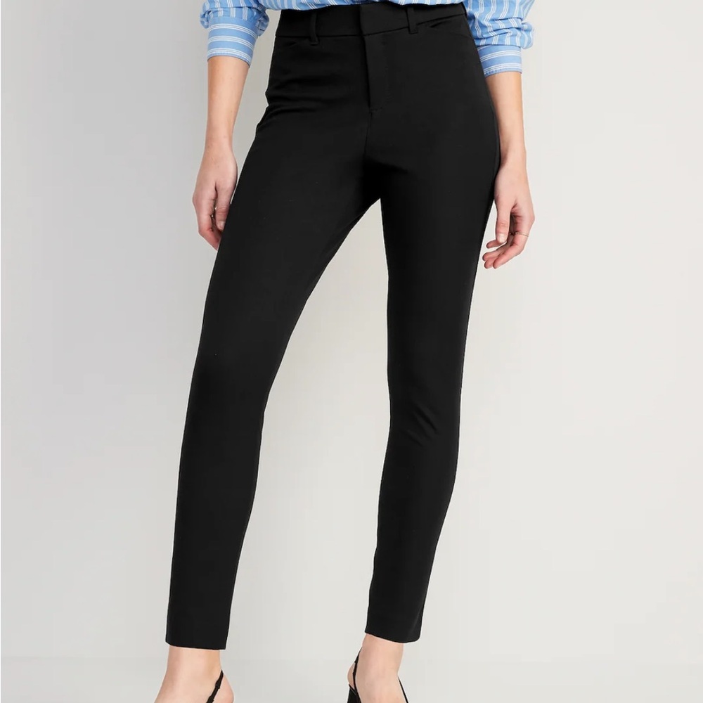 High waisted pixie skinny ankle pants
